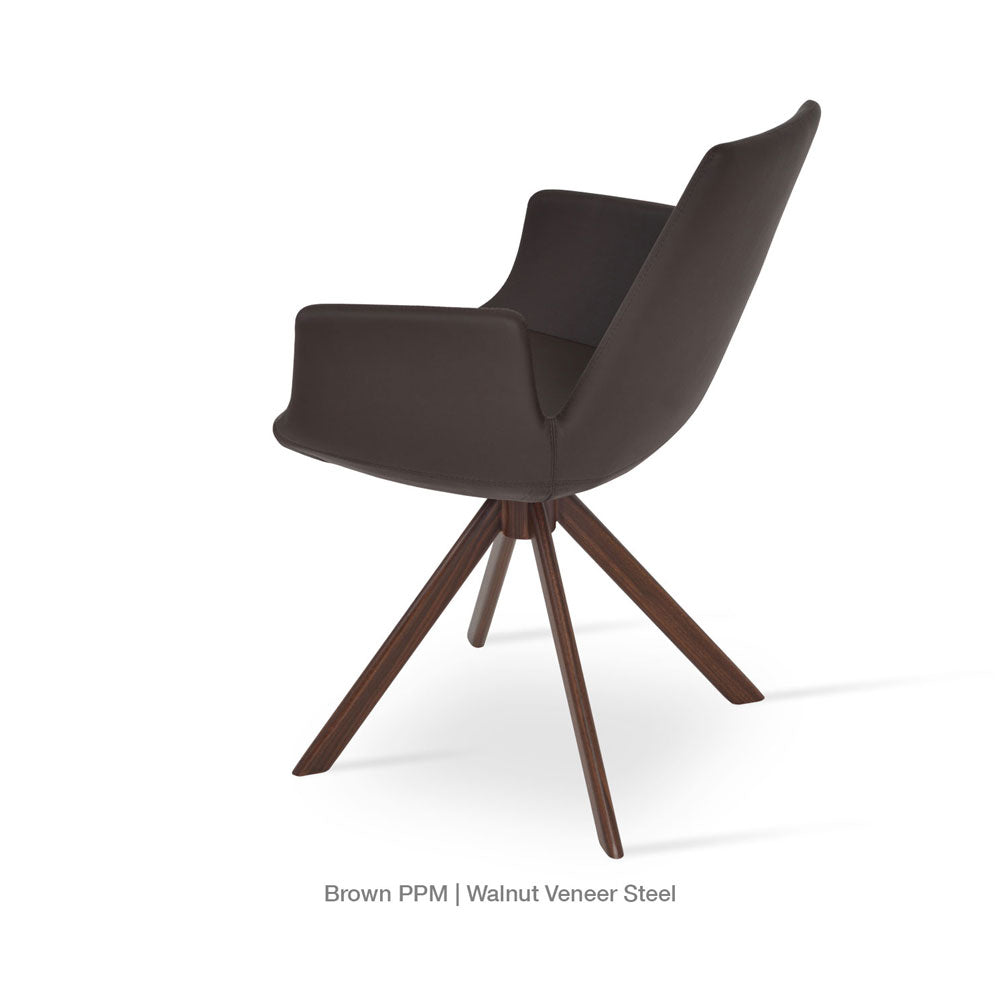 sohoConcept Eiffel Sword Armchair Leather