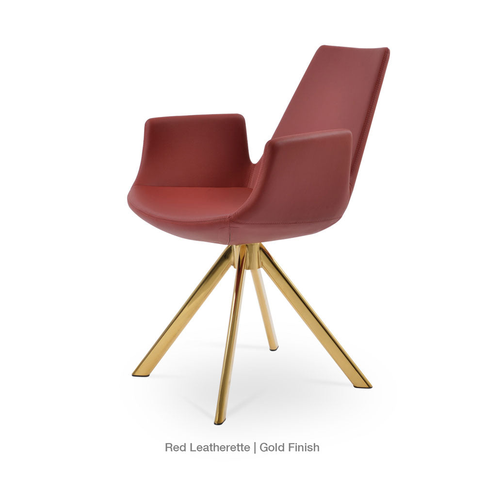 sohoConcept Eiffel Sword Armchair Leather