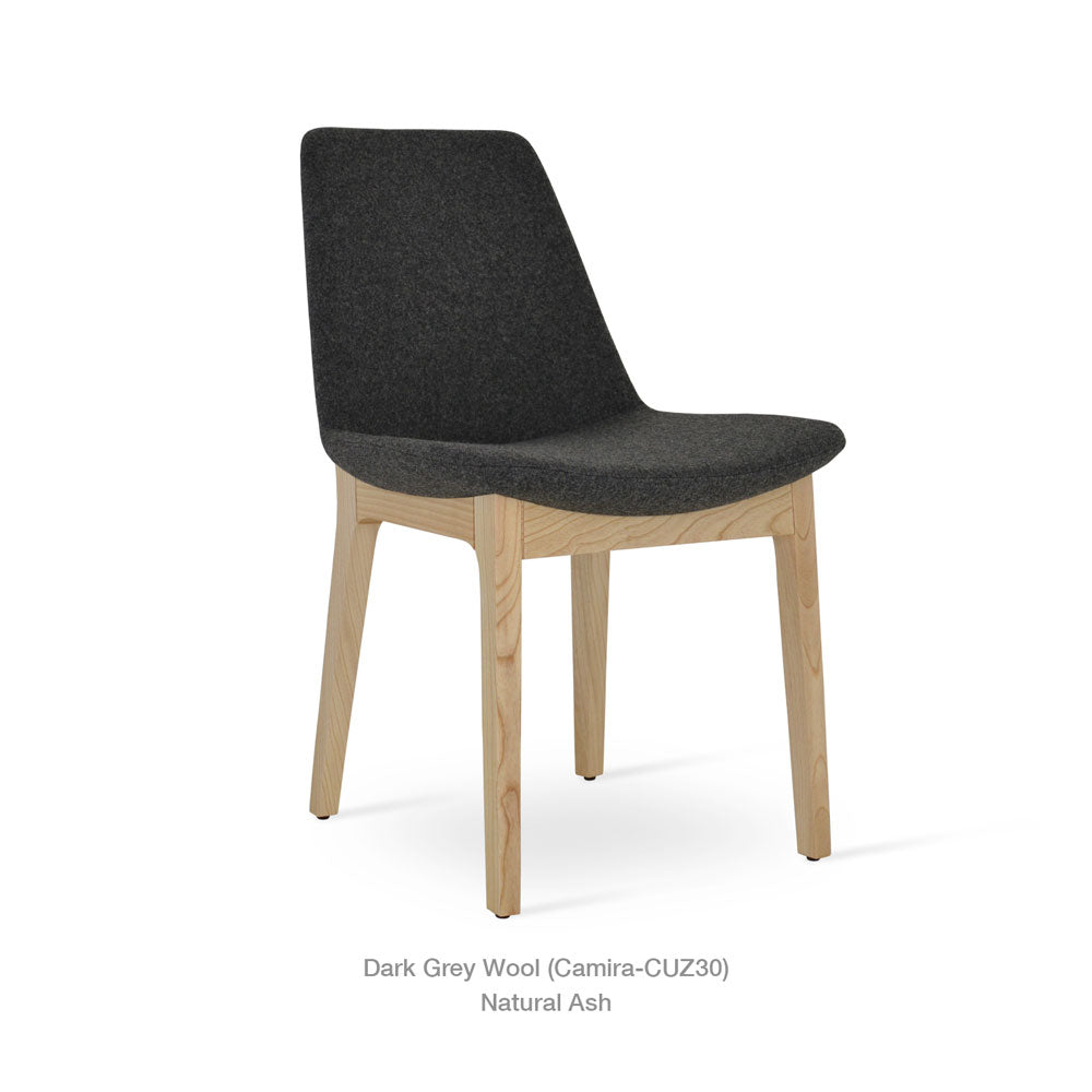 sohoConcept Eiffel Wood Chair Fabric