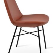 sohoConcept Eiffel Cross Chair Leather