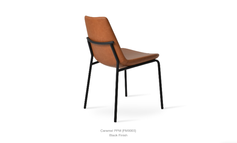 sohoConcept Eiffel Harris Dining Chair Leather in Copper