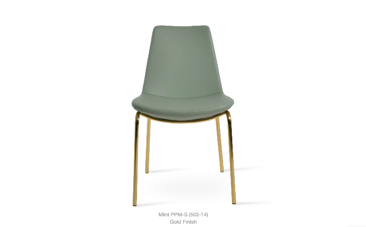 sohoConcept Eiffel Harris Dining Chair Leather in Copper