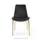 sohoConcept Eiffel Harris Dining Chair Leather in Black