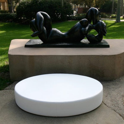 La Fete Design Furniture Footnote Oval Floor Pad at MetropolitanDecor.com