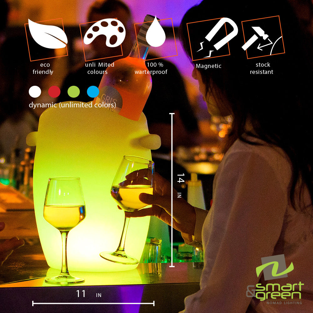 Smart and Green Fresh Bluetooth Cordless LED Lamp