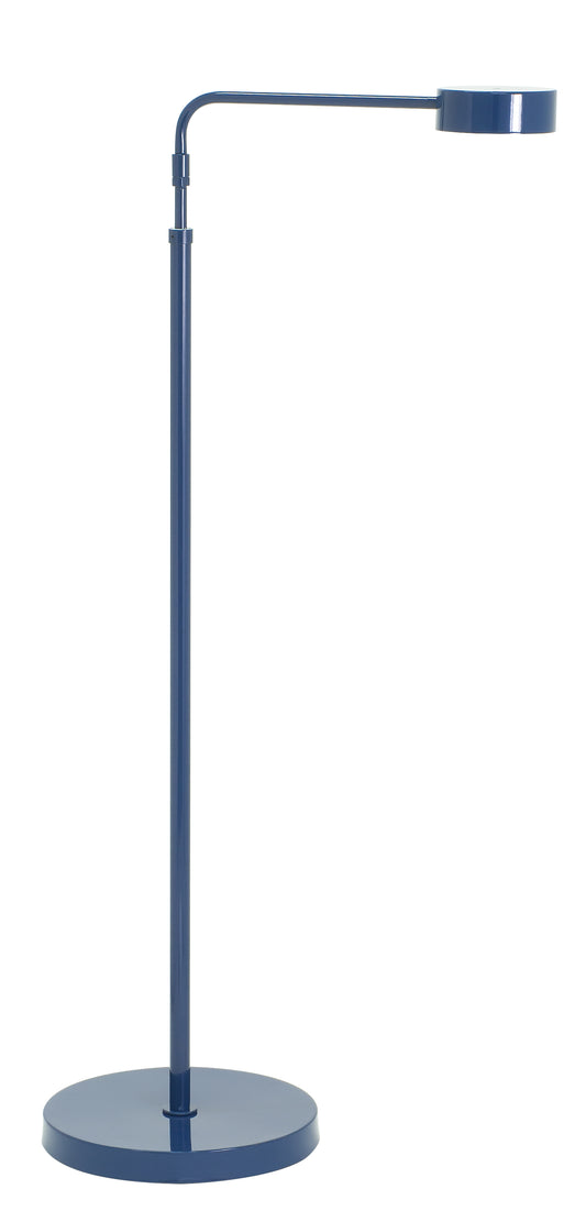 House of Troy Generation Adjustable LED Floor Lamp Navy Blue G400-NB