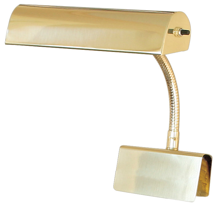 House of Troy Grand Piano Lamp 10" Polished Brass GP10-61