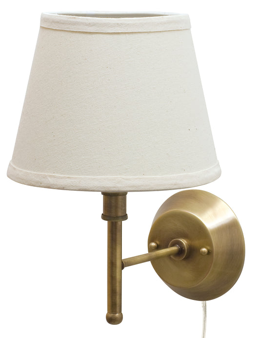 House of Troy Greensboro Antique Brass Wall Pin-Up Lamp GR901-AB