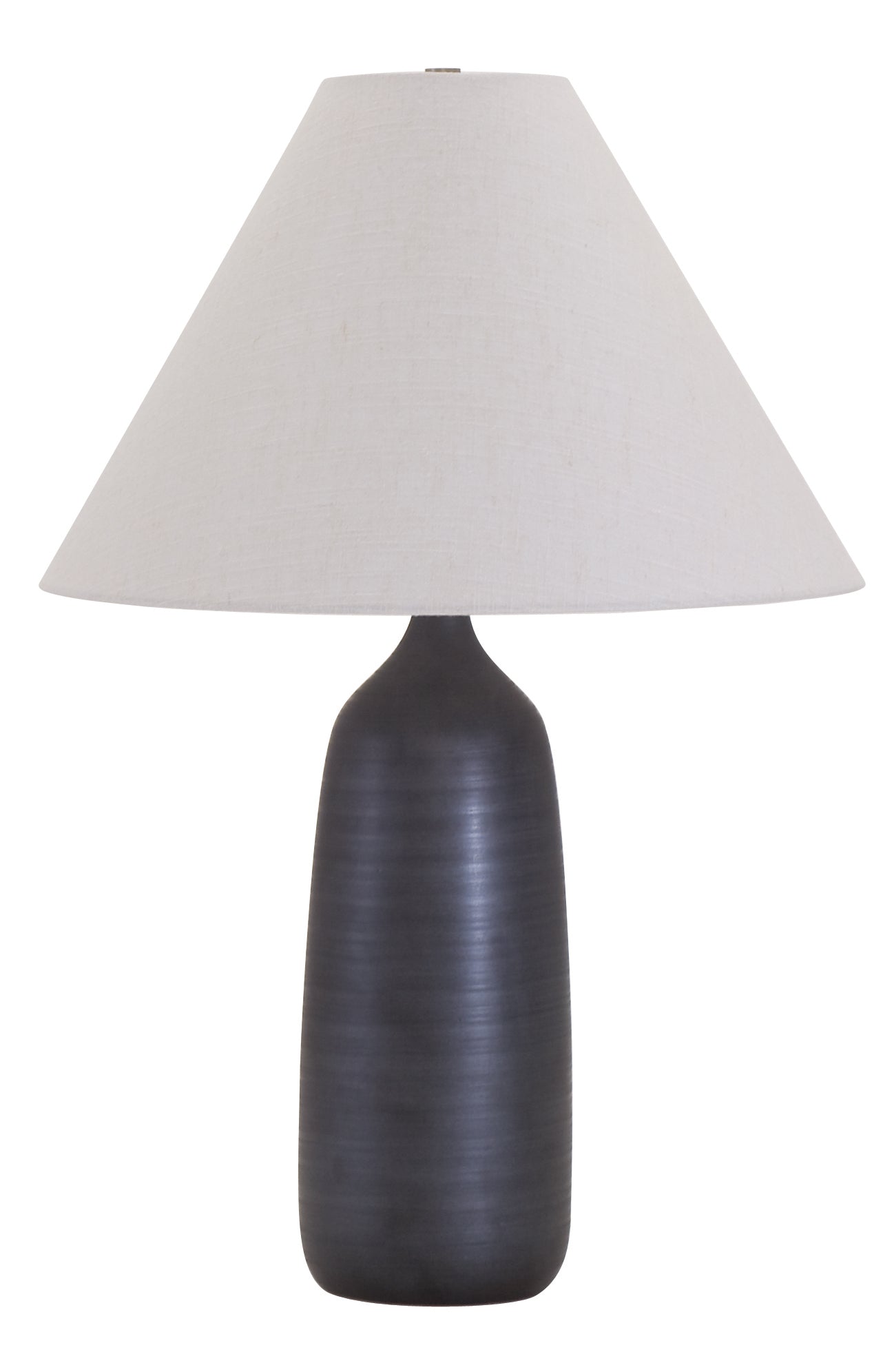 House of Troy Scatchard 25" Stoneware Table Lamp Black Matte GS100-BM