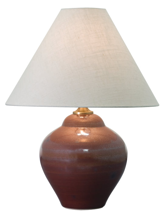 House of Troy Scatchard 21.5" Stoneware Table Lamp Iron Red GS130-IR