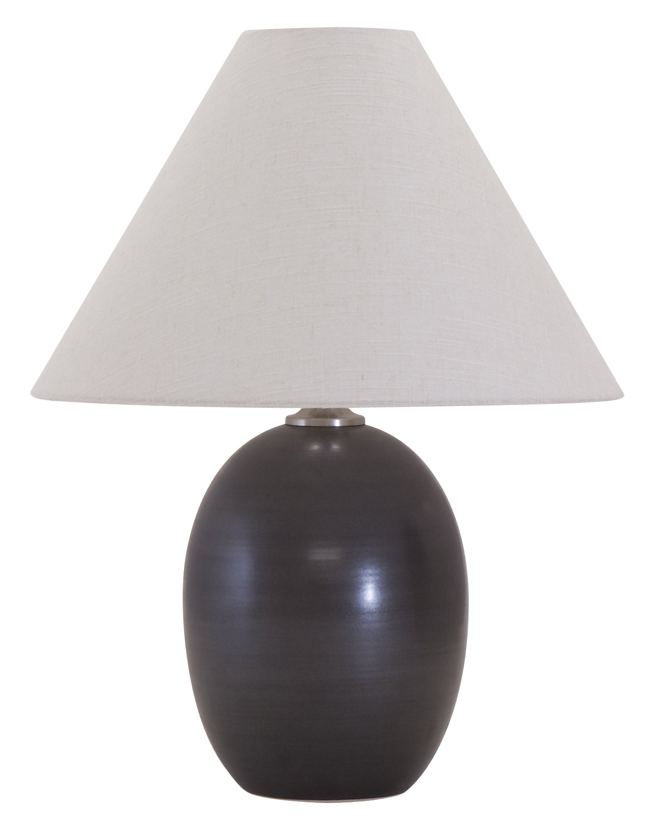 House of Troy Scatchard 22.5" Stoneware Table Lamp Black Matte GS140-BM