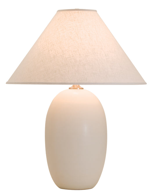 House of Troy Scatchard 28.5" Stoneware Table Lamp White Matte GS150-WM