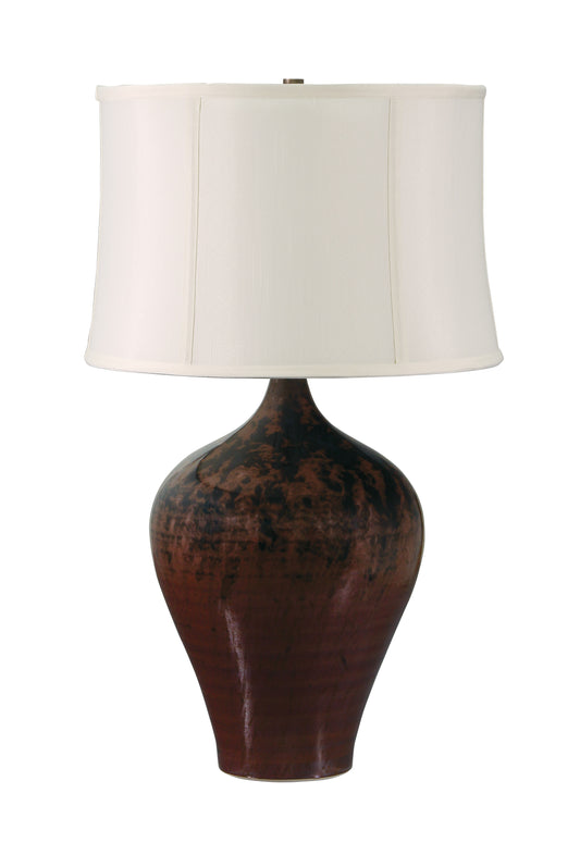 House of Troy Scatchard 25" Stoneware Table Lamp Decorated Red GS160-DR