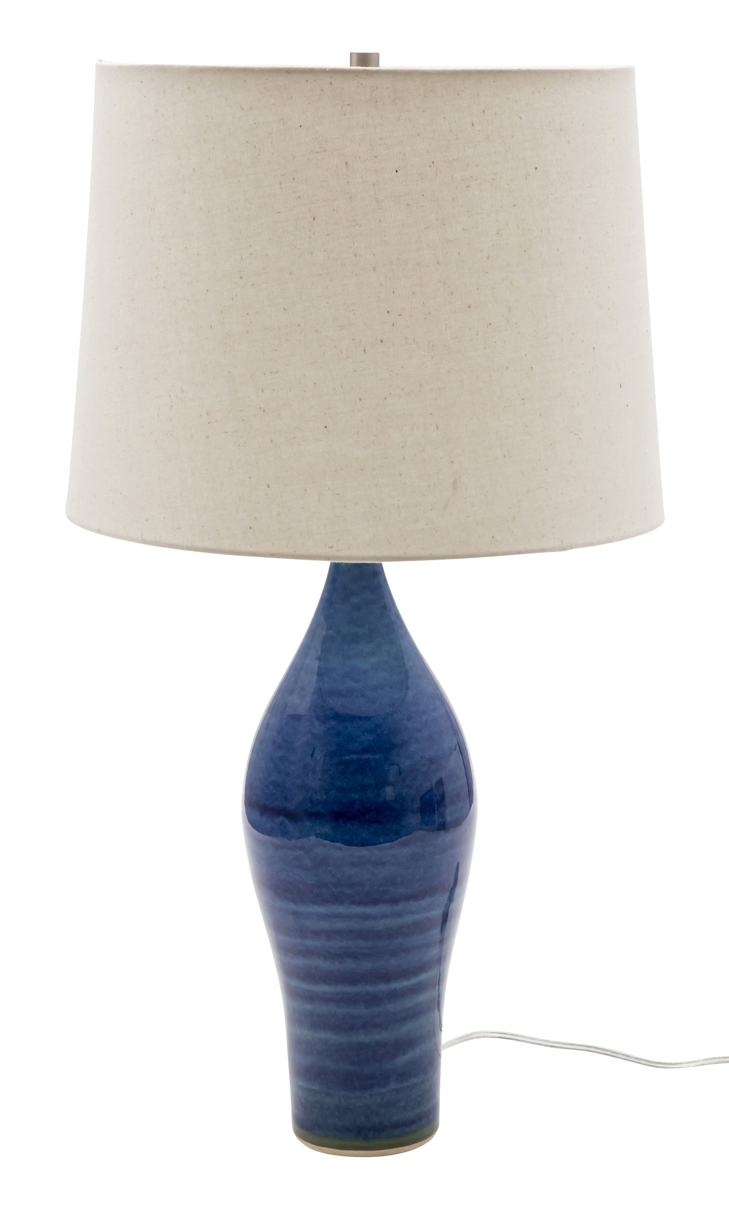 House of Troy Scatchard 27" Stoneware Table Lamp Blue Gloss GS170-BG