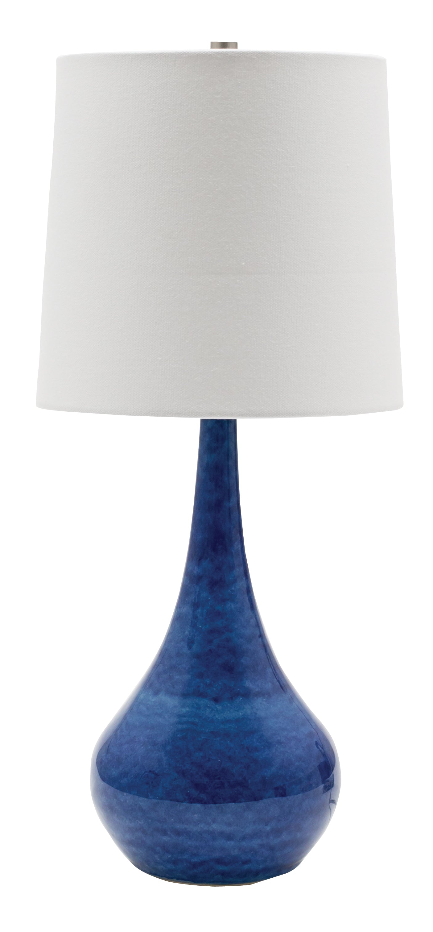 House of Troy Scatchard 22.5" Stoneware Table Lamp Blue Gloss GS180-BG