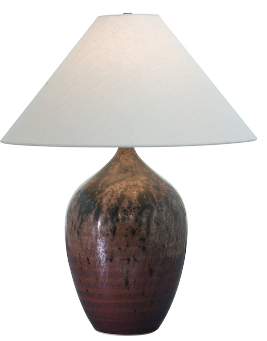 House of Troy Scatchard 29" Stoneware Table Lamp Decorated Red GS190-DR