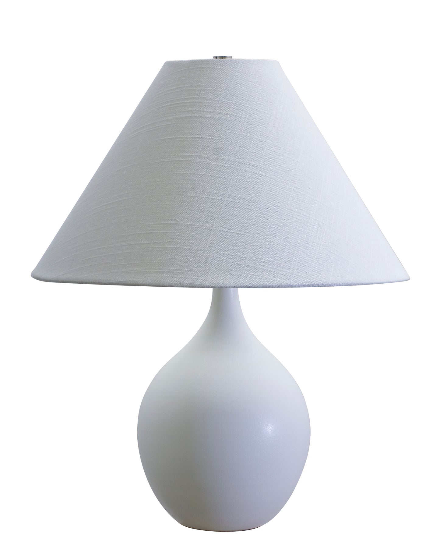 House of Troy Scatchard 19" Stoneware Accent Lamp White Matte GS200-WM