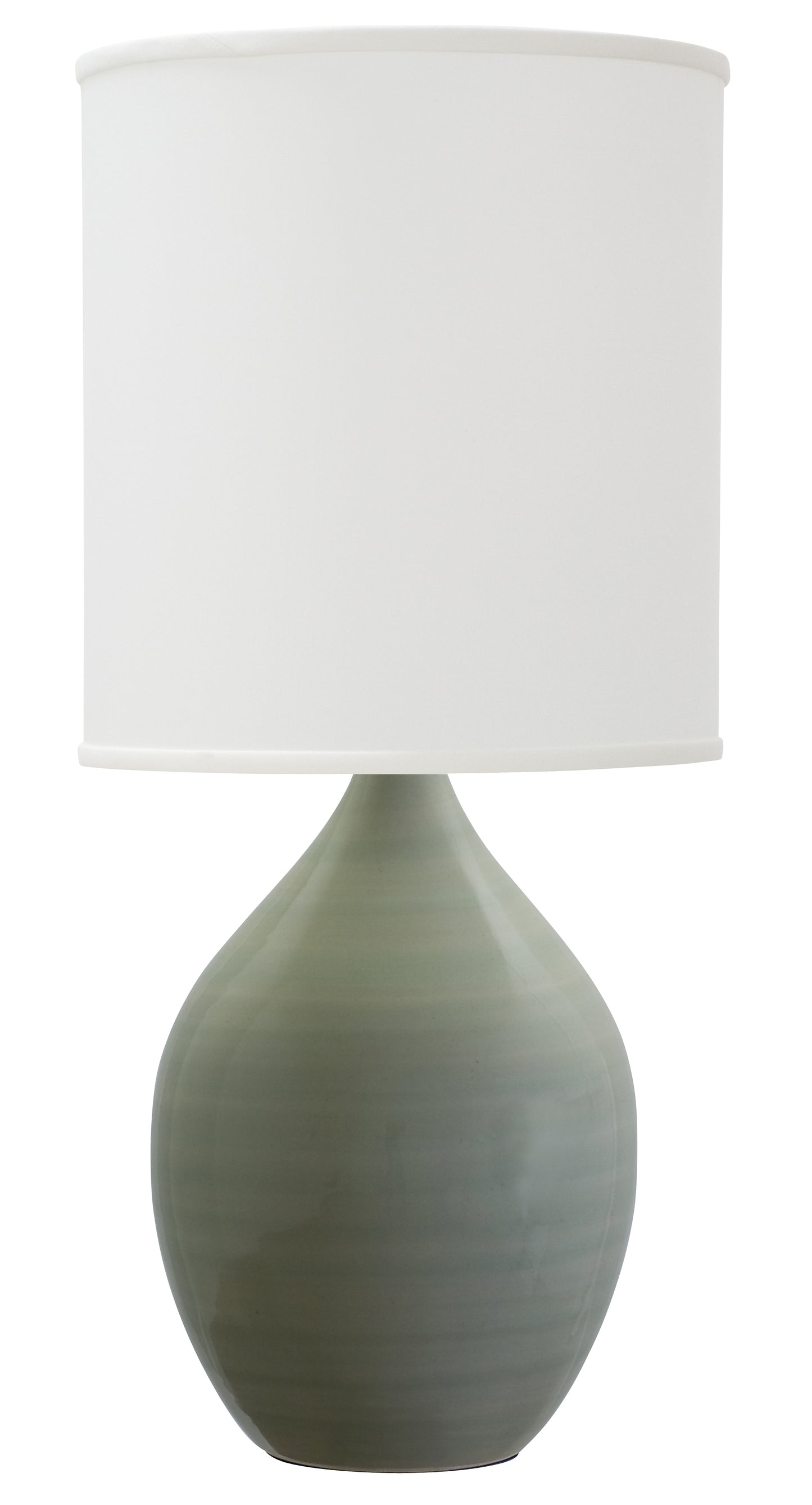 House of Troy Scatchard 20.5" Stoneware Table Lamp Celadon GS201-CG