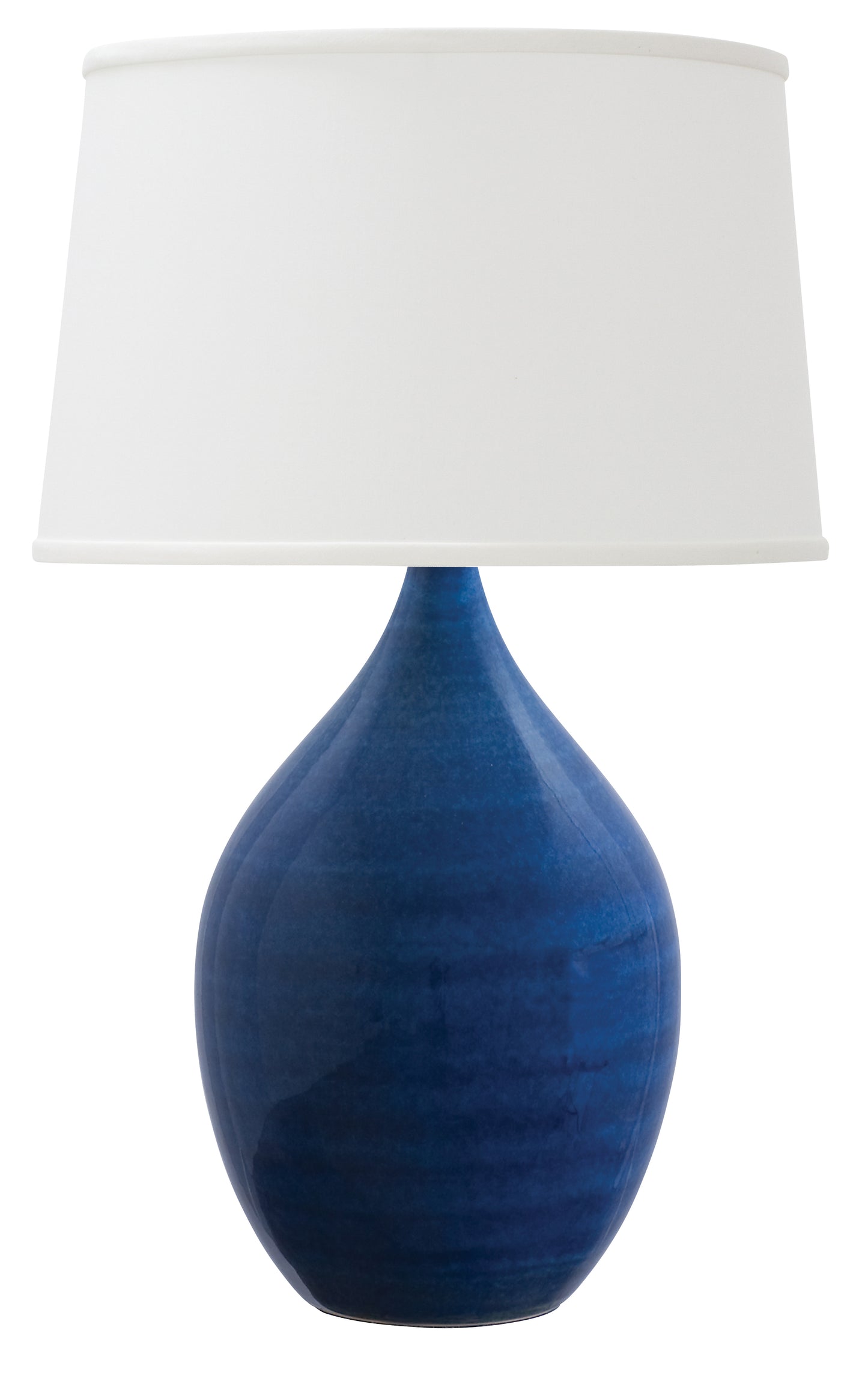House of Troy Scatchard 18.5" Stoneware Table Lamp Blue Gloss GS202-BG