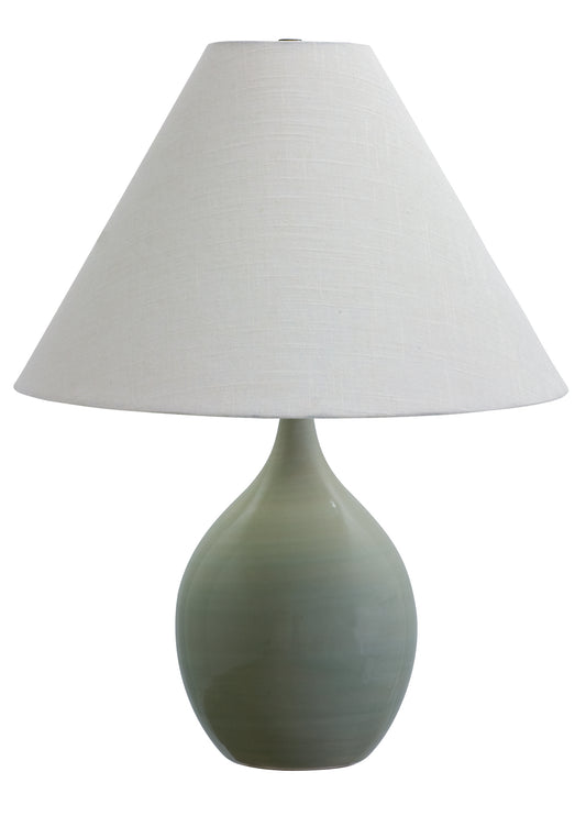 House of Troy Scatchard 22.5" Stoneware Table Lamp Celadon GS300-CG