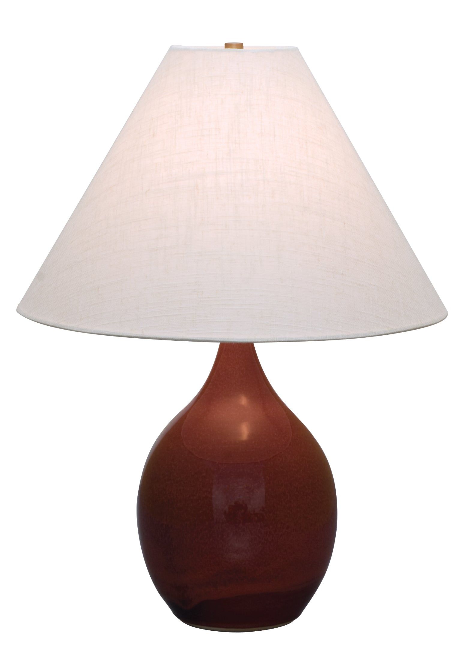 House of Troy Scatchard 22.5" Stoneware Table Lamp Copper Red GS300-CR