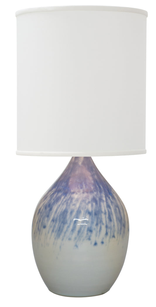 House of Troy Scatchard 24" Stoneware Table Lamp Decorated Gray GS301-DG