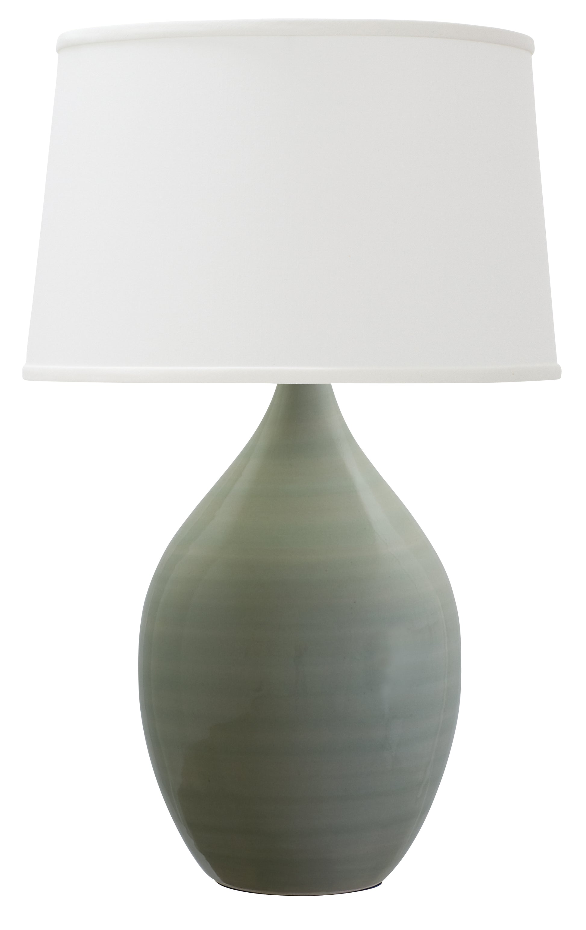 House of Troy Scatchard 21" Stoneware Table Lamp Celadon GS302-CG