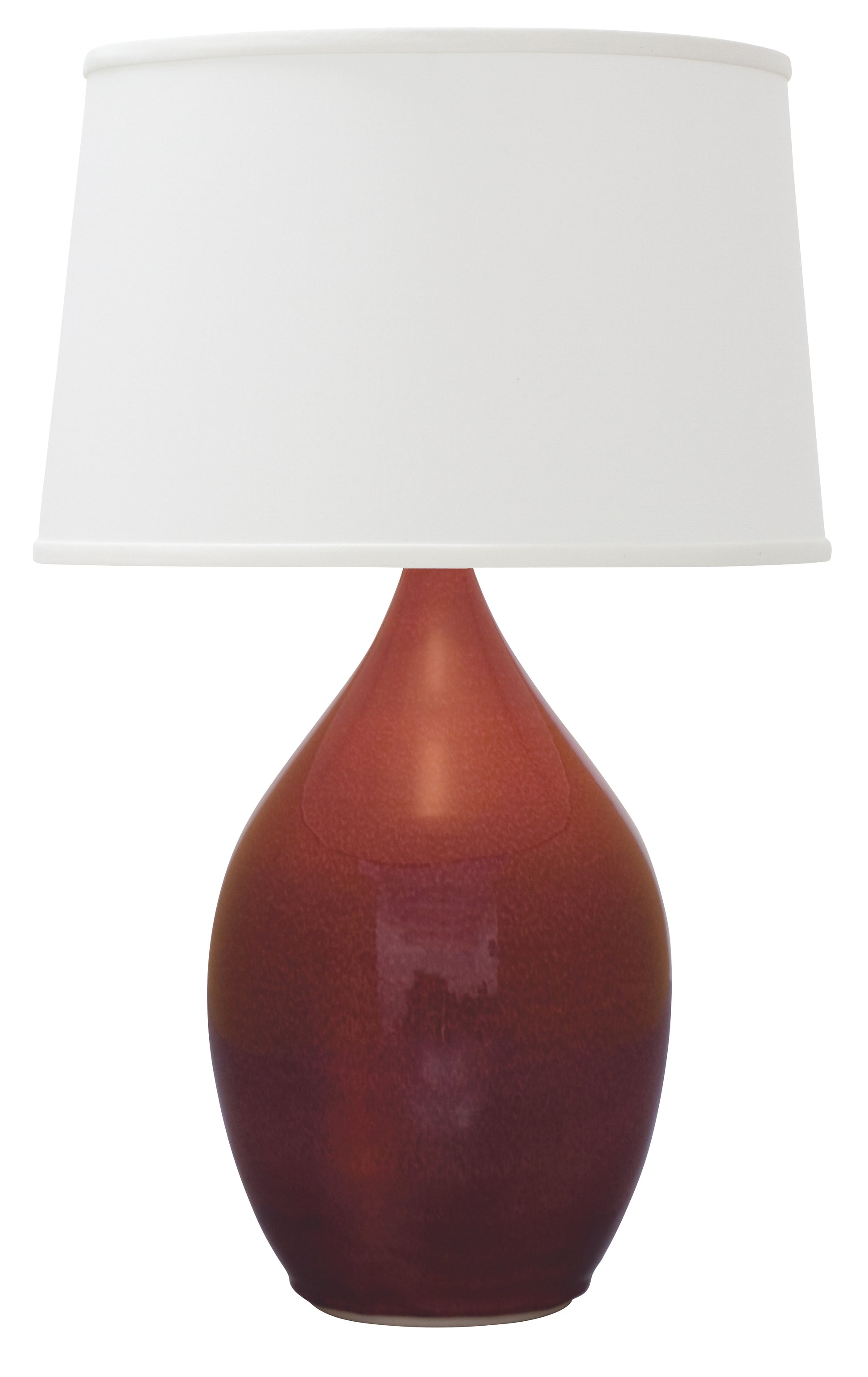 House of Troy Scatchard 21" Stoneware Table Lamp Copper Red GS302-CR