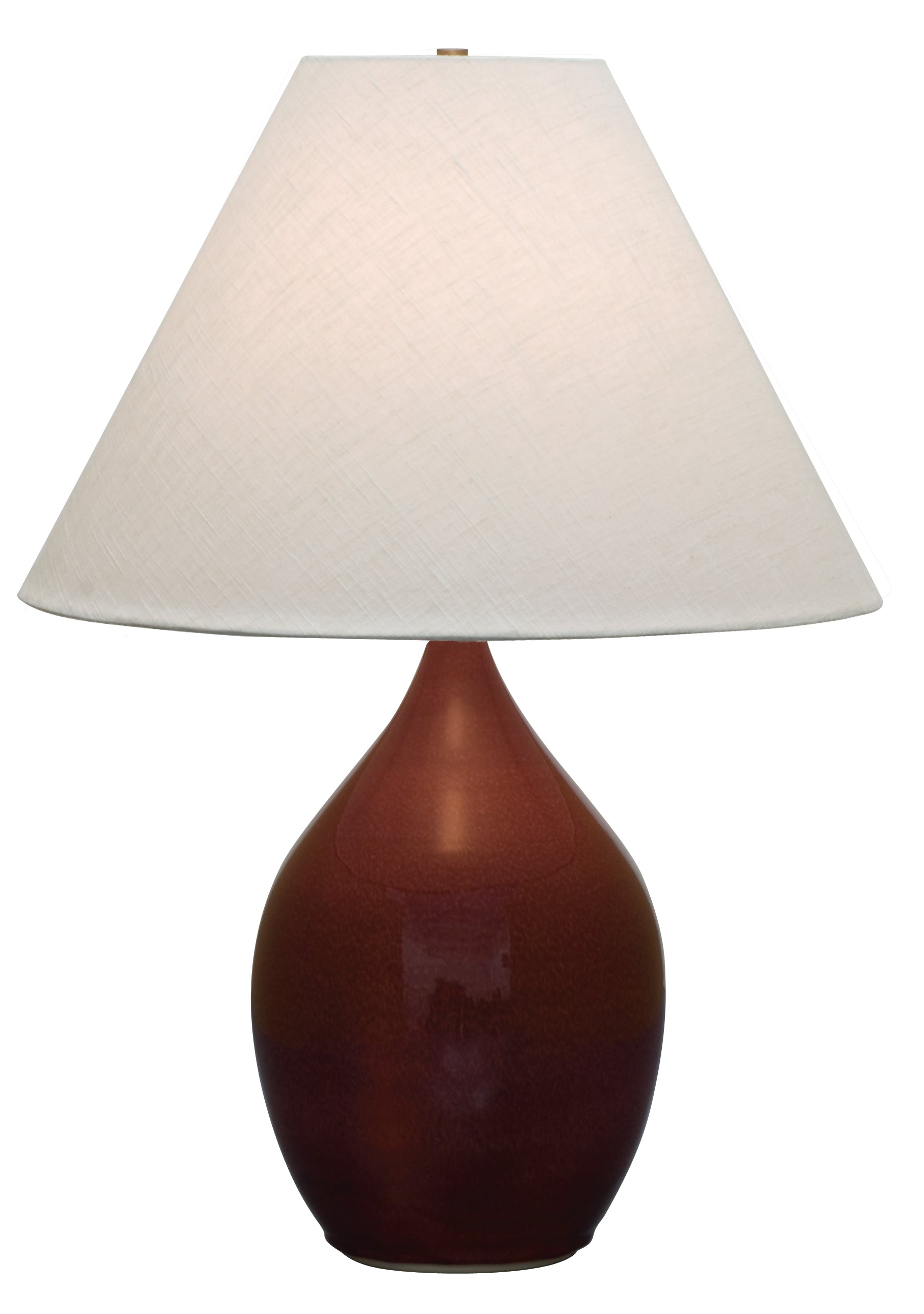 House of Troy Scatchard 28" Stoneware Table Lamp Copper Red GS400-CR
