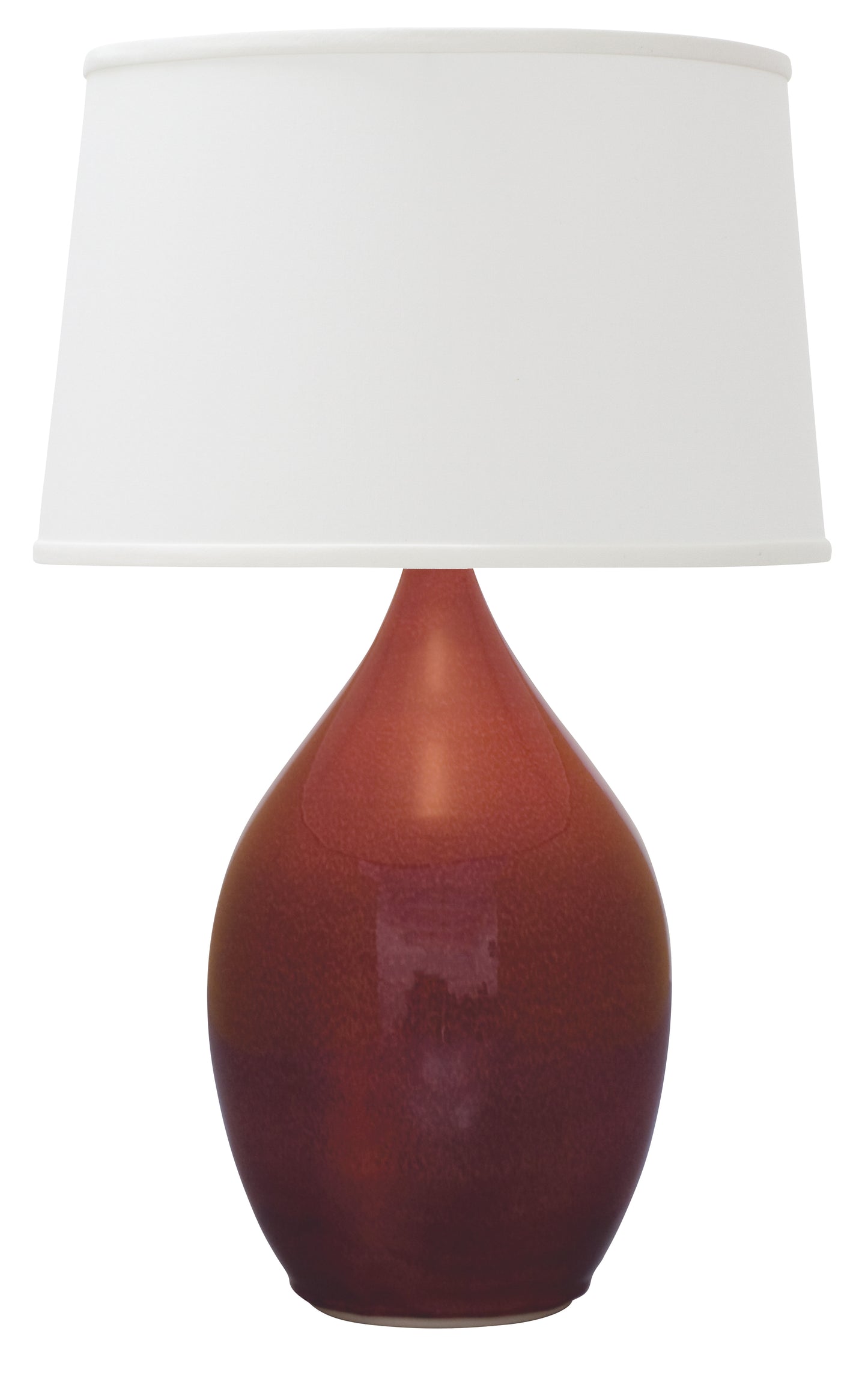 House of Troy Scatchard 24.5" Stoneware Table Lamp Copper Red GS402-CR