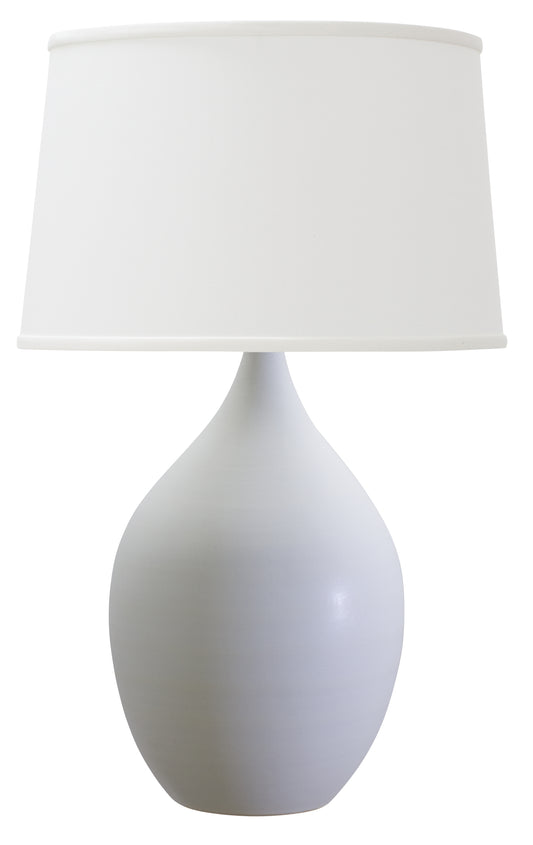 House of Troy Scatchard 24.5" Stoneware Table Lamp White Matte GS402-WM