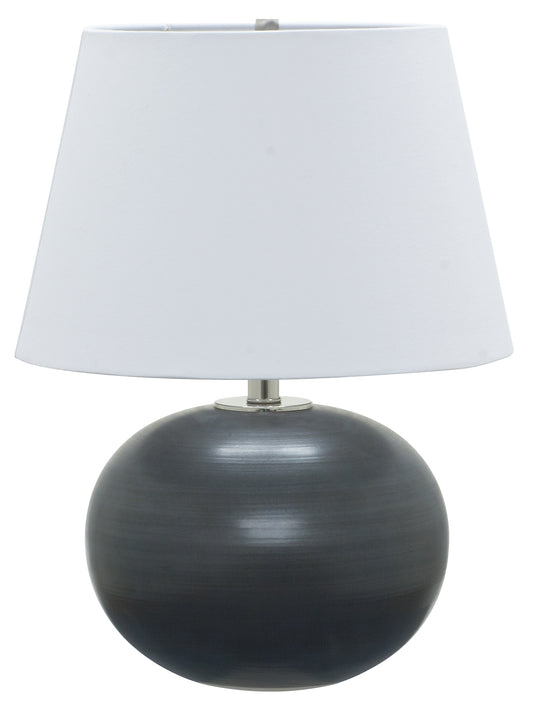 House of Troy Scatchard 22" Stoneware Table Lamp Black Matte GS700-BM