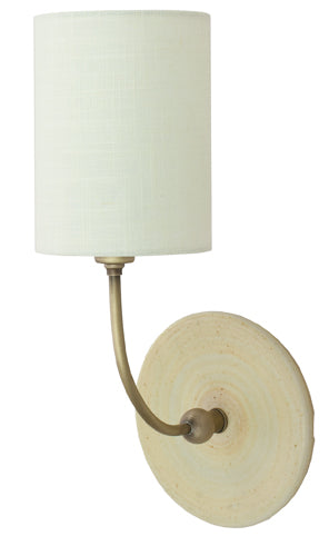 House of Troy Scatchard Wall Lamp Antique Bronze Oatmeal GS775-ABOT