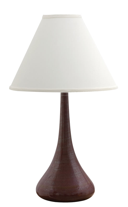 House of Troy Scatchard 26" Stoneware Table Lamp Iron Red GS801-IR