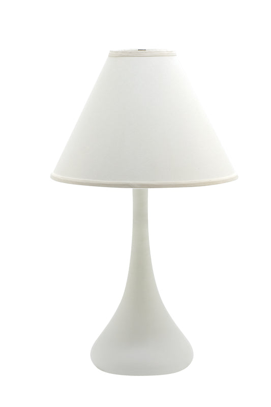 House of Troy Scatchard 26" Stoneware Table Lamp White Matte GS801-WM