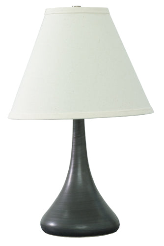 House of Troy Scatchard 19" Stoneware Table Lamp Black Matte GS802-BM