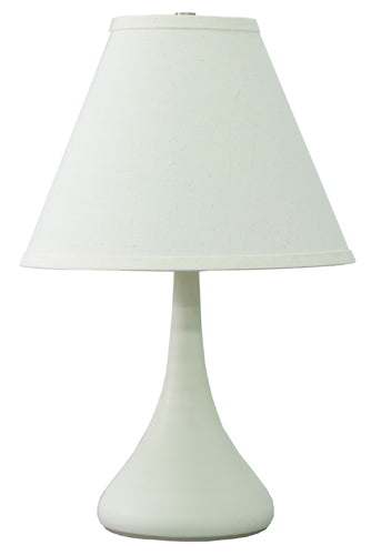 House of Troy Scatchard 19" Stoneware Table Lamp White Matte GS802-WM