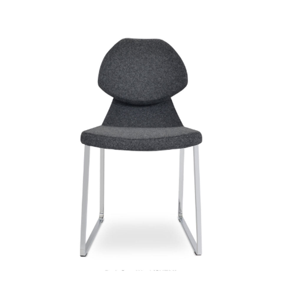 sohoConcept Gakko Slide Dining Chair Fabric