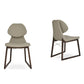 sohoConcept Gakko Wood Dining Chair Leather