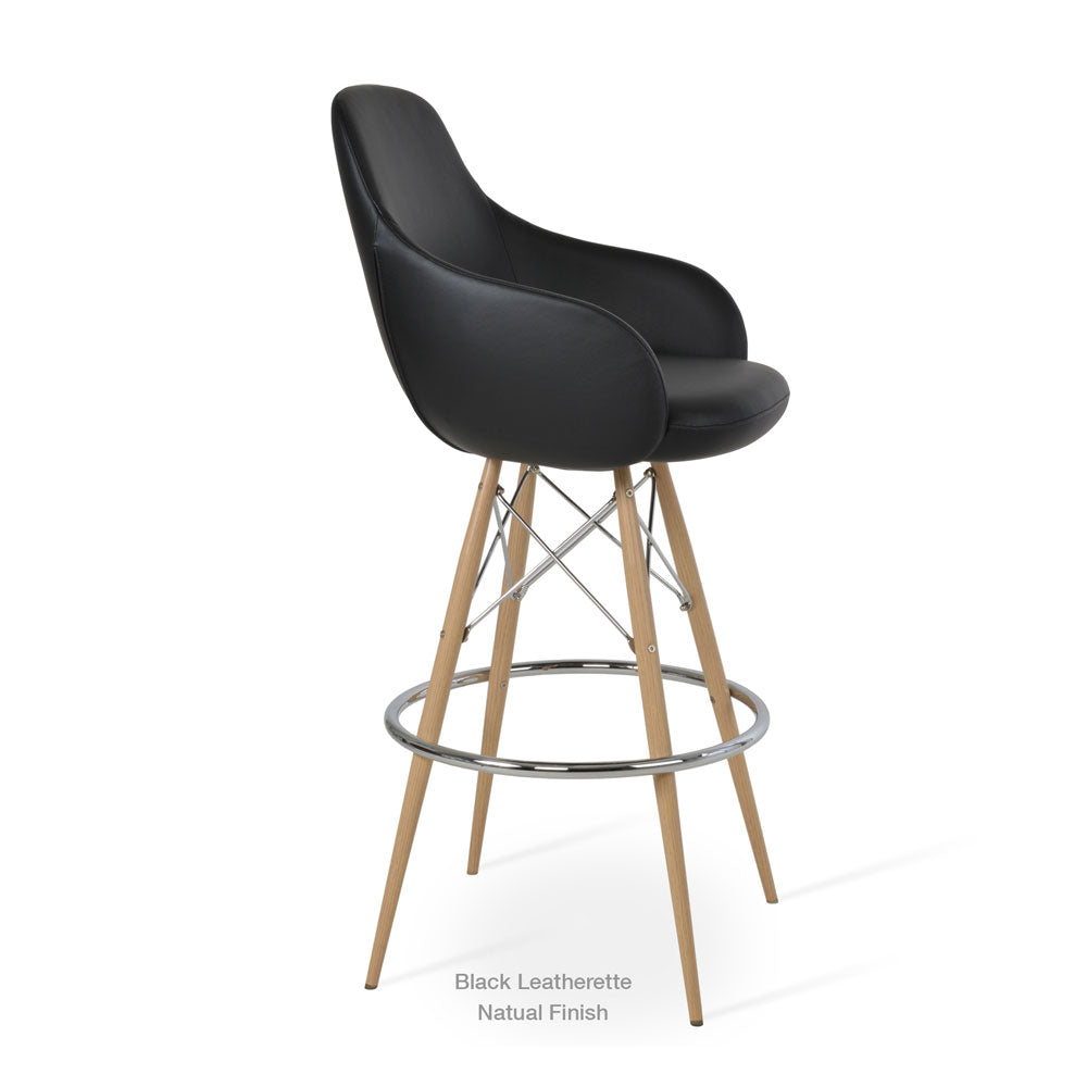 sohoConcept Gazel MW Arm Counter Stool