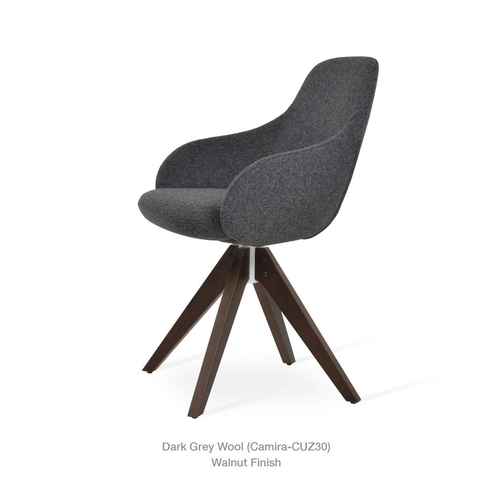 sohoConcept Gazel Pyramid Swivel Chair