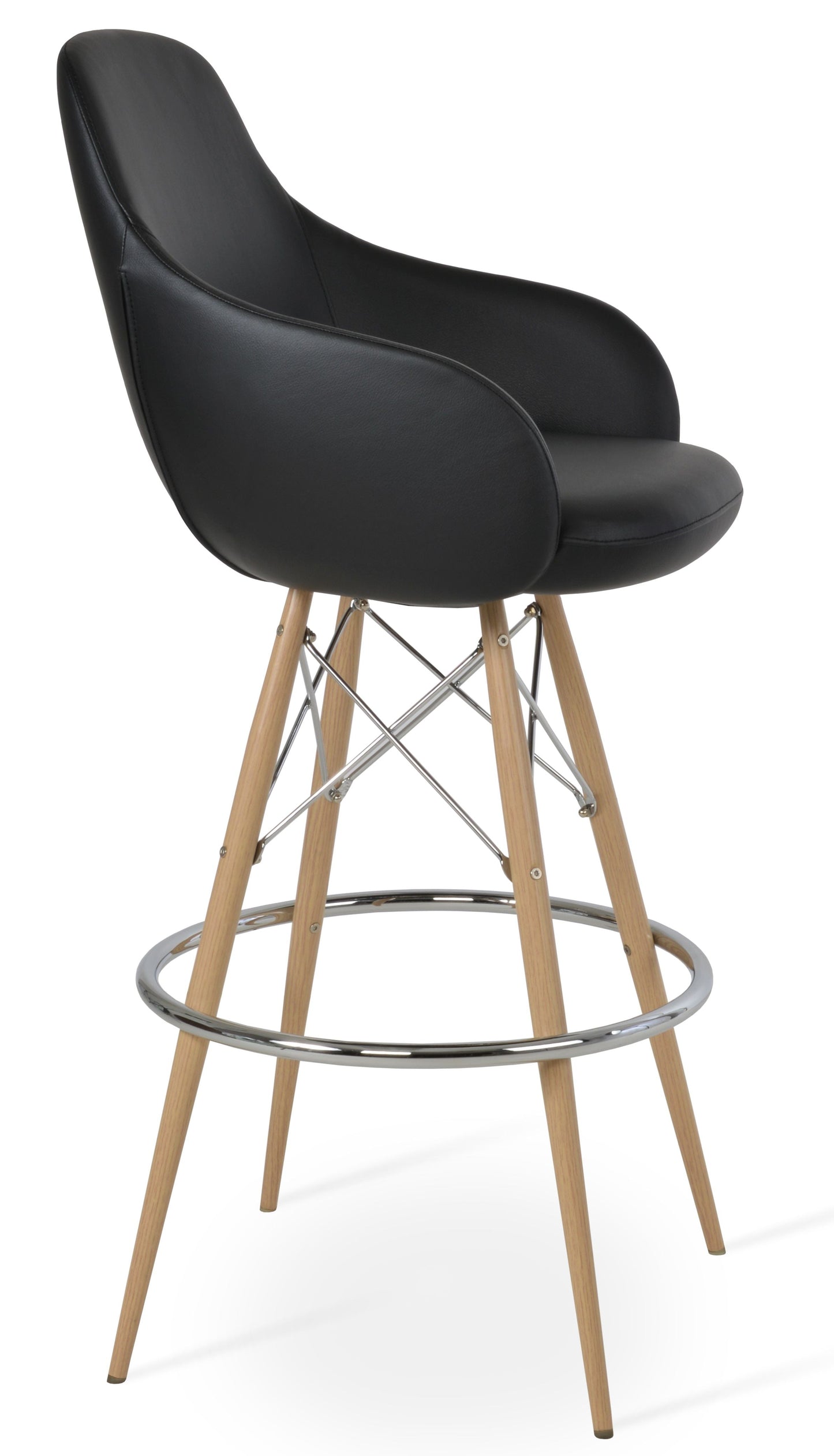 sohoConcept Gazel MW Arm Counter Stool