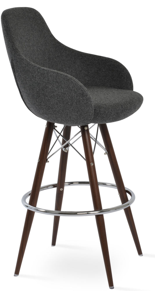 sohoConcept Gazel MW Arm Counter Stool