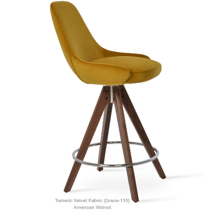 sohoConcept Gazel Pyramid Swivel Stool