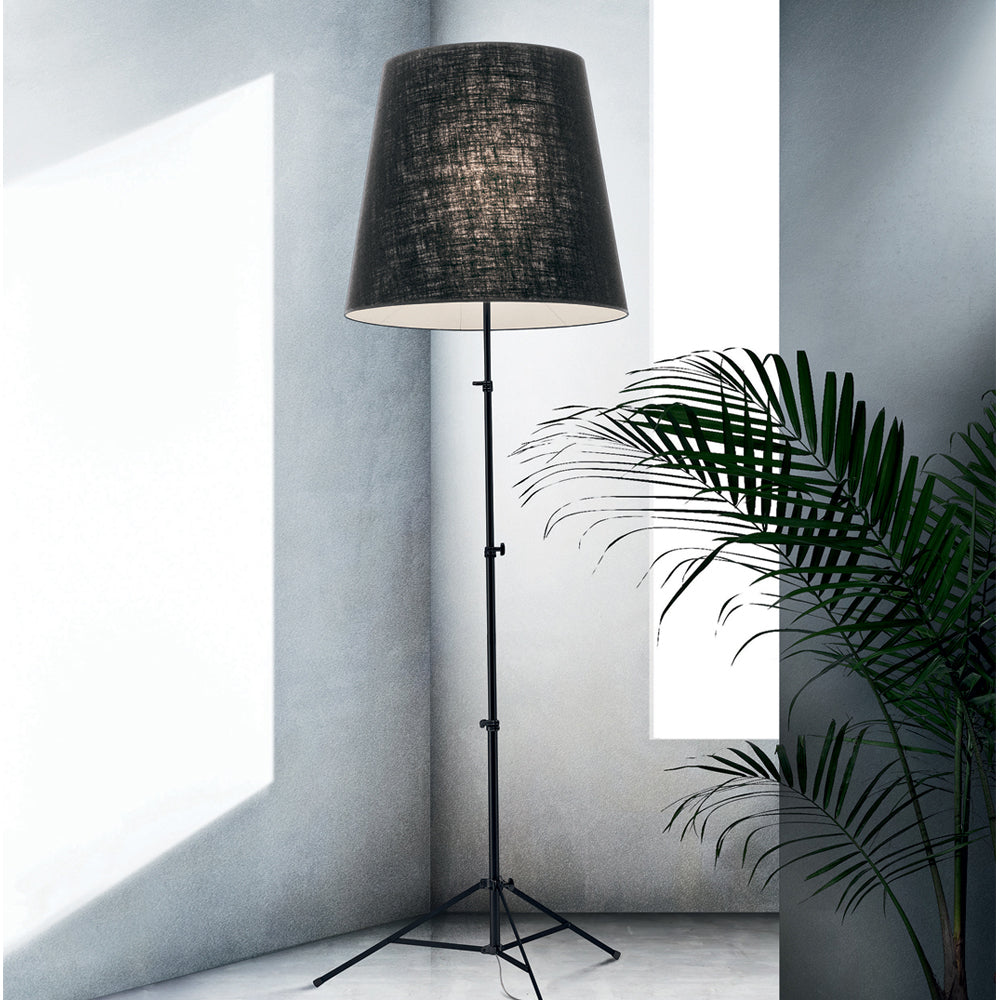 Gilda Black Floor Lamp by Pallucco Italy
