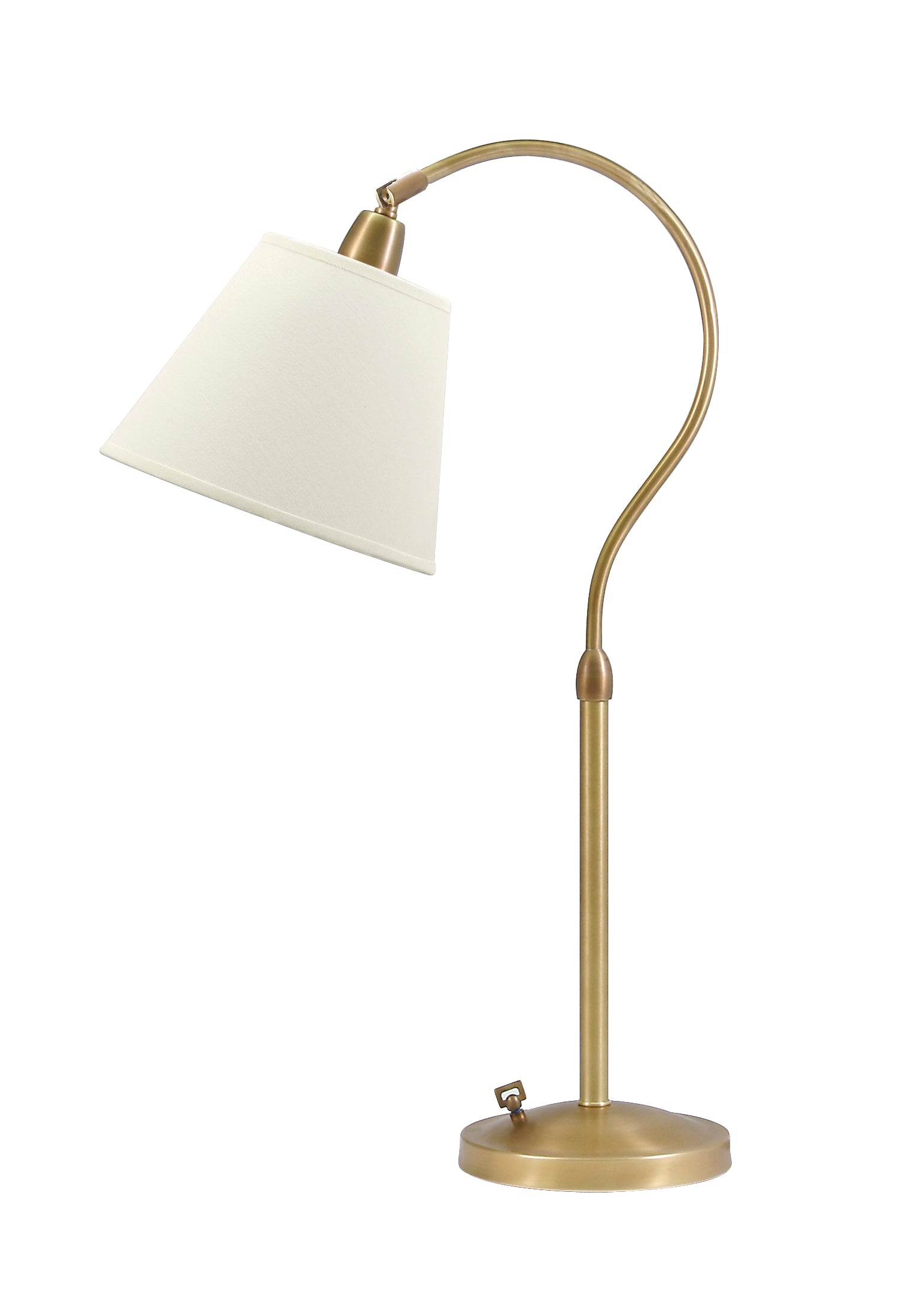 House of Troy Hyde Park Table Lamp Weathered Brass White Linen HP750-WB-WL