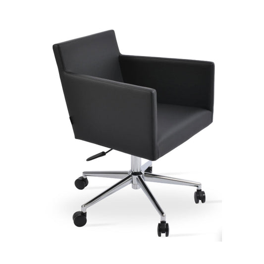 sohoConcept Harput Arm Office Chair Leather