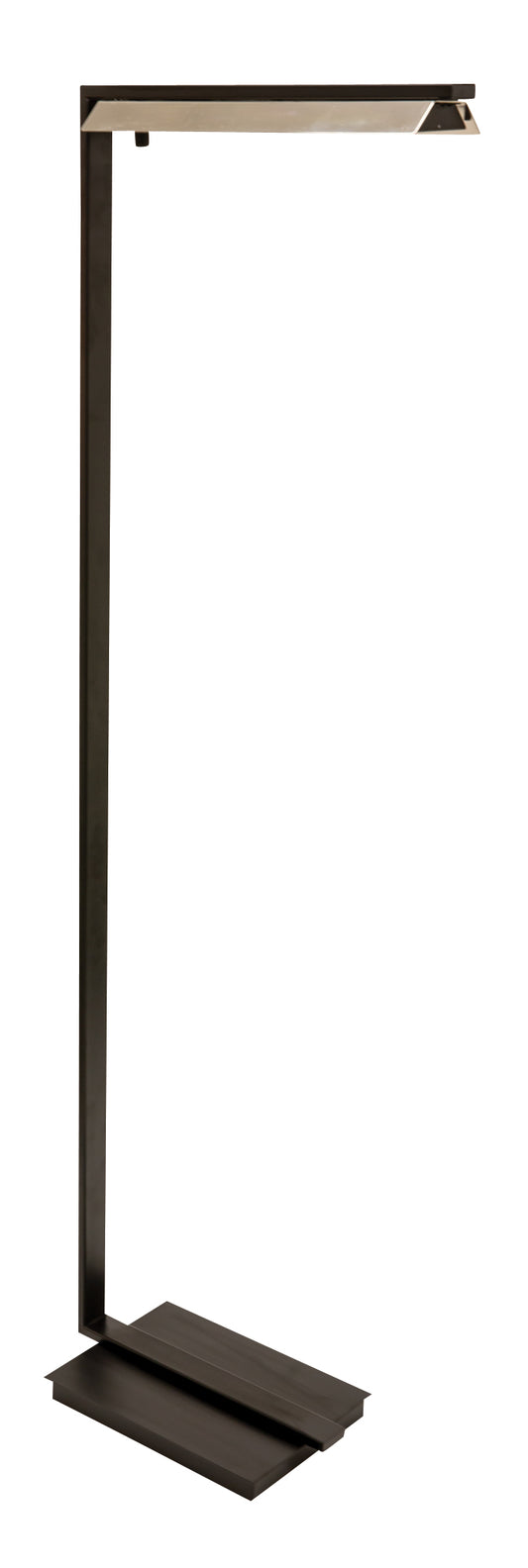 House of Troy 52" Jay LED Floor Lamp Black Polished Nickel JLED500-BLK