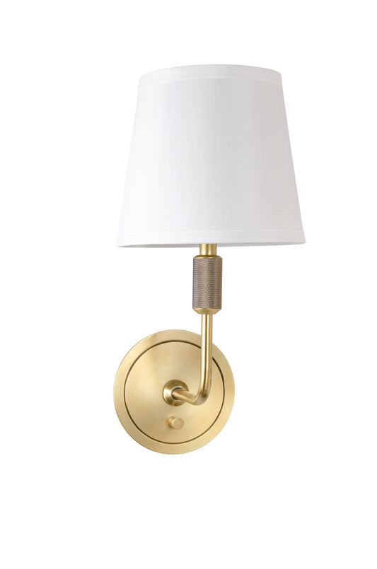 House of Troy Killington Brushed Brass Direct Wire Wall Lamp Full Range Dimmer KL325-BB