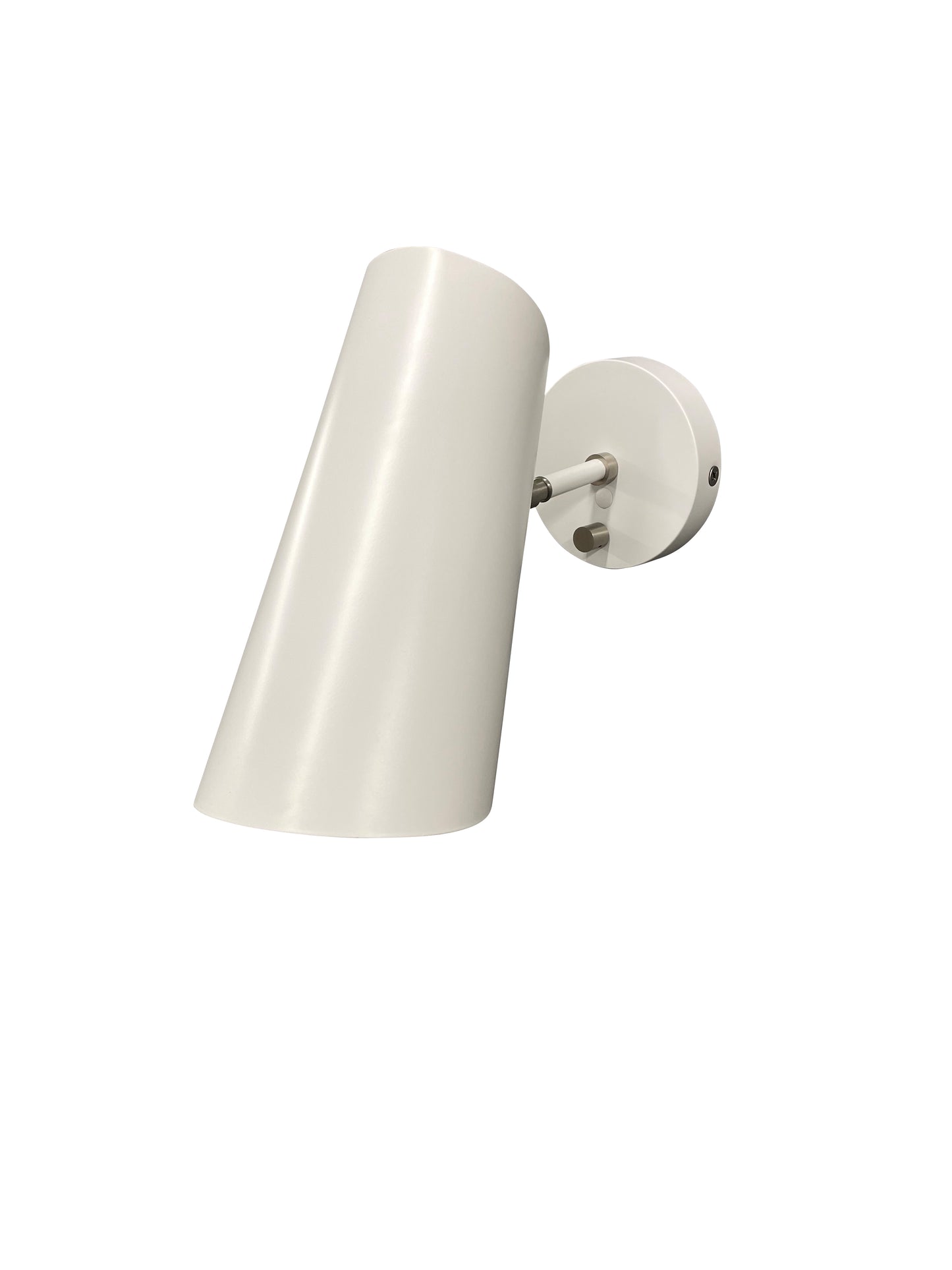House of Troy Logan White Satin Nickel Wall Sconce Rolled L325-WTSN